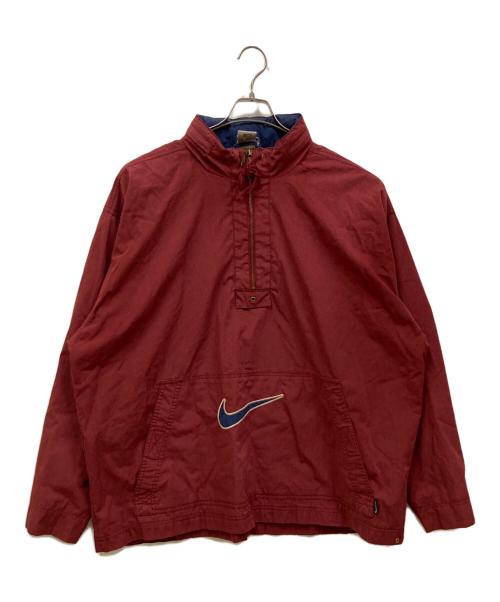 NIKE（ナイキ）NIKE (ナイキ) センタースウォッシュアノラックパーカー バーガンディー サイズ:SIZE XLの古着・服飾アイテム