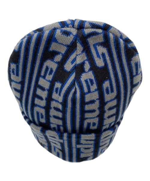 SUPREME（シュプリーム）Supreme (シュプリーム) Vertical Logo Beanie ブルー サイズ:表記なしの古着・服飾アイテム