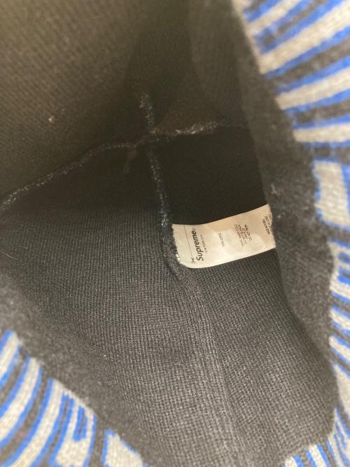 SUPREME（シュプリーム）Supreme (シュプリーム) Vertical Logo Beanie ブルー サイズ:表記なしの古着・服飾アイテム