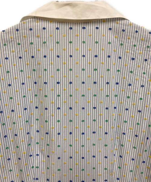 BROOKS BROTHERS（ブルックスブラザーズ）BROOKS BROTHERS (ブルックスブラザーズ) ストライプシャツワンピース ホワイト×ブルー サイズ:SIZE 2の古着・服飾アイテム