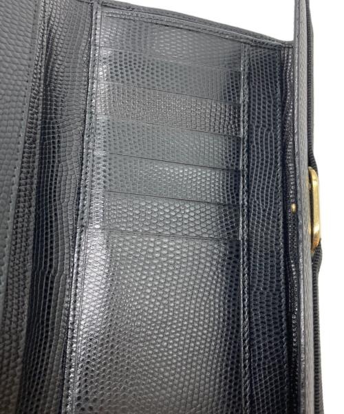 Salvatore Ferragamo（サルヴァトーレ フェラガモ）Salvatore Ferragamo (サルヴァトーレ フェラガモ) 長財布 ブラックの古着・服飾アイテム