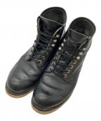 RED WINGレッドウィング）の古着「レースアップブーツ」｜ブラック