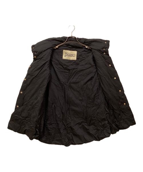 HERNO（ヘルノ）HERNO (ヘルノ) ダウンコート ブラック サイズ:SIZE 40の古着・服飾アイテム