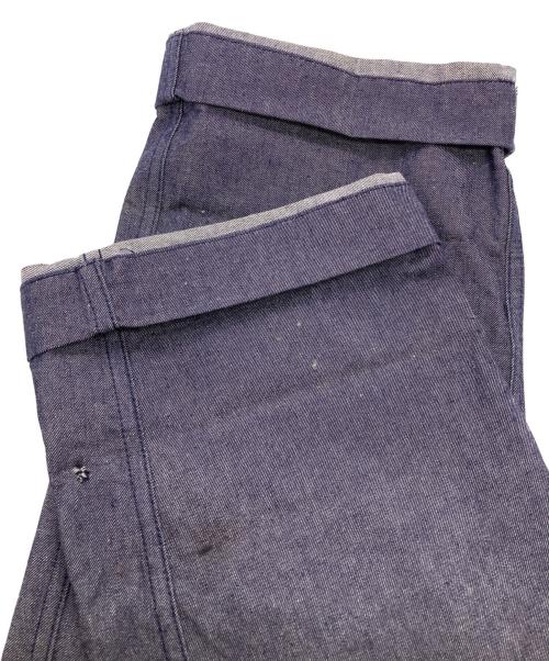 French Military（フレンチミリタリー）FRENCH MILITARY (フレンチミリタリー) PANTALON BLEU CHINE DE SERVICE COURANT インディゴ サイズ:表記なしの古着・服飾アイテム