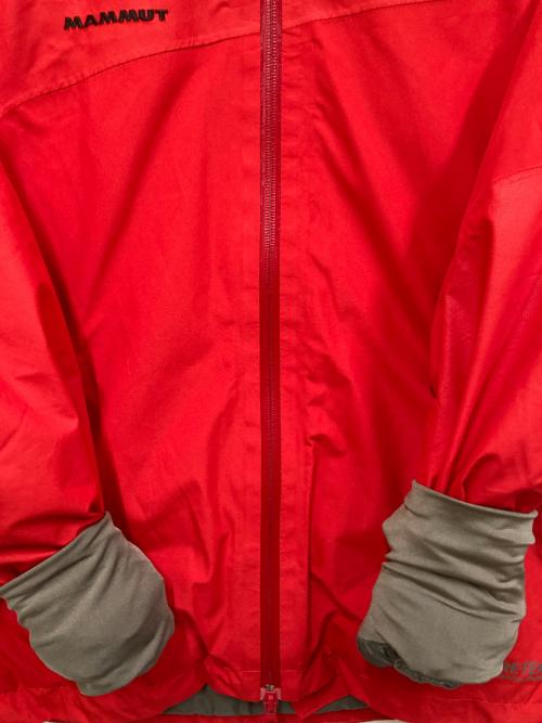 MAMMUT（マムート）MAMMUT (マムート) ジップアップジャケット レッド サイズ:表記なしの古着・服飾アイテム