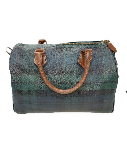 POLO RALPH LAUREN（ポロ・ラルフローレン）POLO RALPH LAUREN (ポロ・ラルフローレン) ミニボストンバッグ グリーンの古着・服飾アイテム