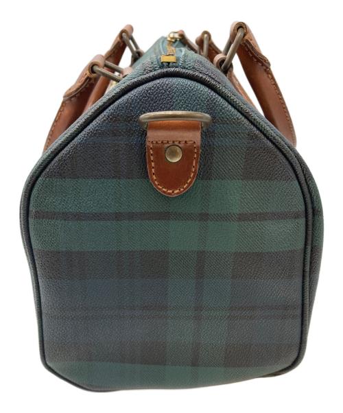 POLO RALPH LAUREN（ポロ・ラルフローレン）POLO RALPH LAUREN (ポロ・ラルフローレン) ミニボストンバッグ グリーンの古着・服飾アイテム