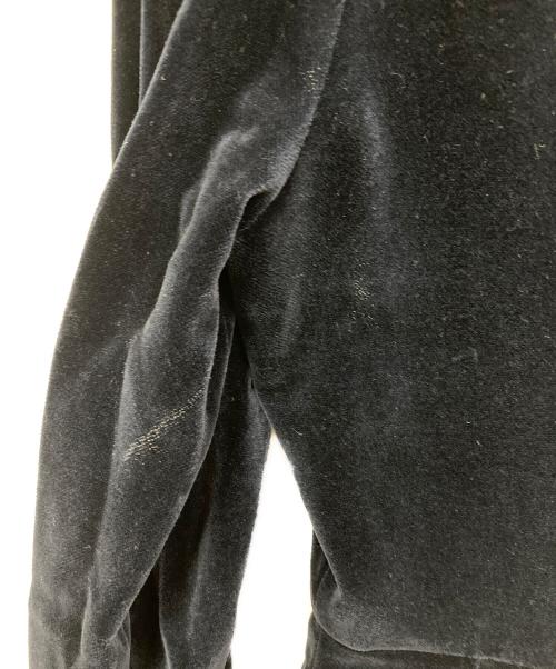 LAURA ASHLEY（ローラ アシュレイ）LAURA ASHLEY (ローラ アシュレイ) ベロアワンピース ネイビー サイズ:SIZE 9ARの古着・服飾アイテム