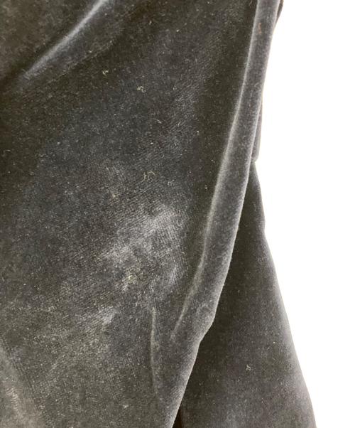 LAURA ASHLEY（ローラ アシュレイ）LAURA ASHLEY (ローラ アシュレイ) ベロアワンピース ネイビー サイズ:SIZE 9ARの古着・服飾アイテム