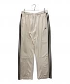 adidasアディダス）の古着「ベッケンバウアートラックパンツ」｜ベージュ