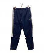 adidasアディダス）の古着「クラシックス カットラインパンツ」｜ネイビー