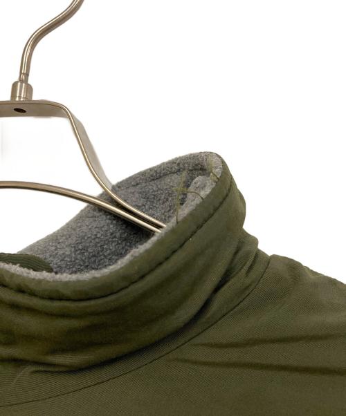 J.CREW（ジェイクルー）J.CREW (ジェイクルー) フリースナイロンジャケット グリーン サイズ:Lの古着・服飾アイテム