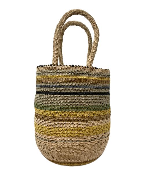 VIOLAd'ORO（ヴィオラドーロ）VIOLAd'ORO (ヴィオラドーロ) アバカカゴバッグ マルチカラーの古着・服飾アイテム