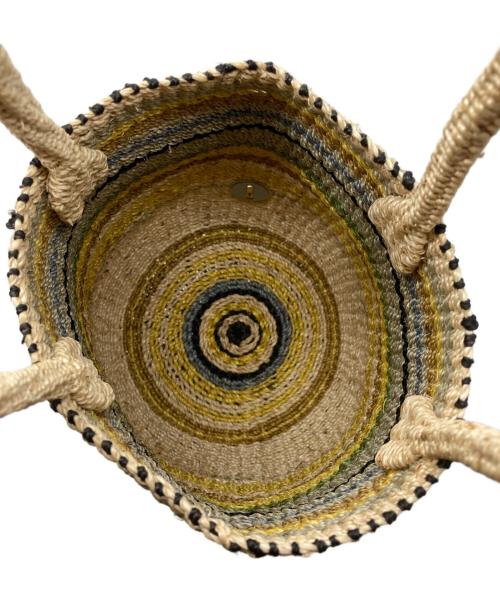 VIOLAd'ORO（ヴィオラドーロ）VIOLAd'ORO (ヴィオラドーロ) アバカカゴバッグ マルチカラーの古着・服飾アイテム