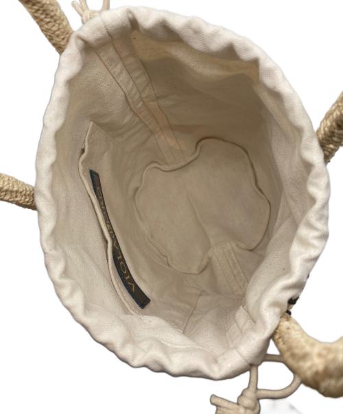 VIOLAd'ORO（ヴィオラドーロ）VIOLAd'ORO (ヴィオラドーロ) アバカカゴバッグ マルチカラーの古着・服飾アイテム