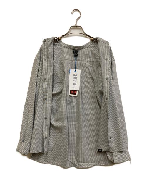 MILLET（ミレー）MILLET (ミレー) INSECT BARRIER LS STAND SHRT グレー サイズ:L 未使用品の古着・服飾アイテム