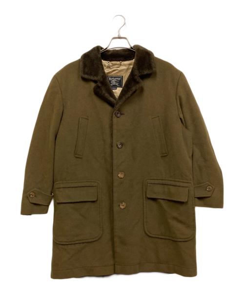 Burberry's（バーバリーズ）Burberry's (バーバリーズ) メルトンウールチェスターコート カーキ サイズ:Mの古着・服飾アイテム
