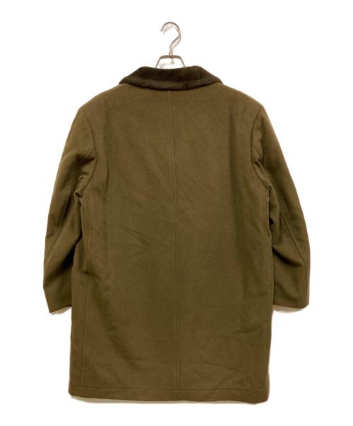 Burberry's（バーバリーズ）Burberry's (バーバリーズ) メルトンウールチェスターコート カーキ サイズ:Mの古着・服飾アイテム
