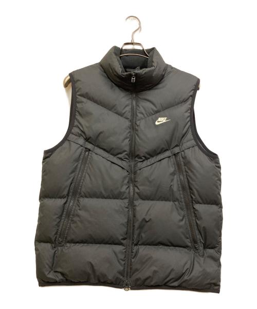 NIKE（ナイキ）NIKE (ナイキ) NSW SF ウィンドランナーベスト ブラック サイズ:XLの古着・服飾アイテム