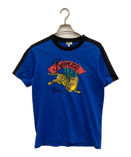 KENZO（ケンゾー）KENZO (ケンゾー) GW Jumping Tiger Tee ブルー サイズ:Sの古着・服飾アイテム