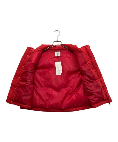 yuw（ユウ）yuw (ユウ) マルチＷＡＹロングマンパ カーキ×レッド サイズ:FREE 未使用品の古着・服飾アイテム