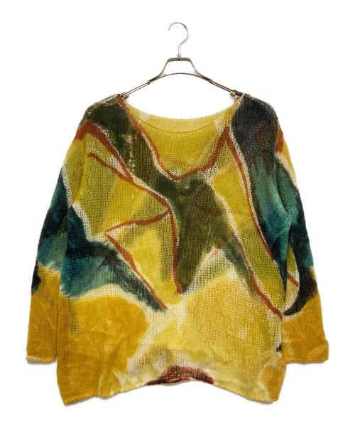 Ameri（アメリ）AMERI (アメリ) MY DEAR LOOSE KNIT TOP イエロー サイズ:SIZE Freeの古着・服飾アイテム