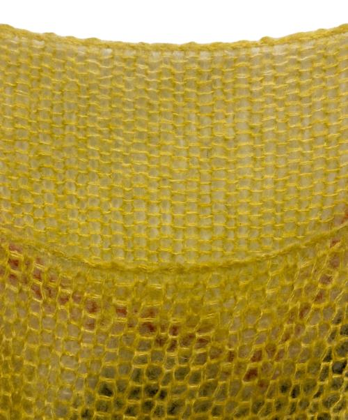 Ameri（アメリ）AMERI (アメリ) MY DEAR LOOSE KNIT TOP イエロー サイズ:SIZE Freeの古着・服飾アイテム