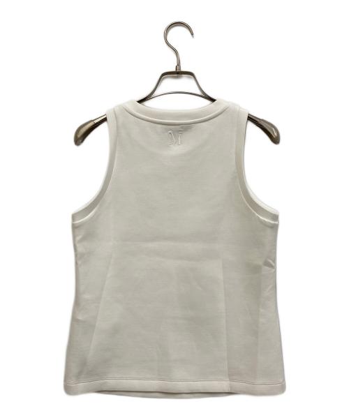 'S Max Mara（エスマックスマーラ）'S Max Mara (エスマックスマーラ) タンクトップ ホワイト サイズ:SIZE Sの古着・服飾アイテム