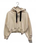 HER LIP TOハーリップトゥ）の古着「Lounge Drawstring Hoodie」｜ベージュ