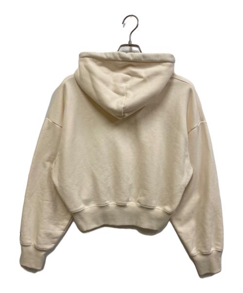 HER LIP TO（ハーリップトゥ）Her lip to (ハーリップトゥ) Lounge Drawstring Hoodie ベージュ サイズ:FREEの古着・服飾アイテム
