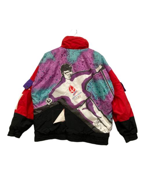 COMMUNICORP（コミュニコープ）COMMUNICORP (コミュニコープ) 中綿ブルゾン レッド サイズ:SIZE Lの古着・服飾アイテム