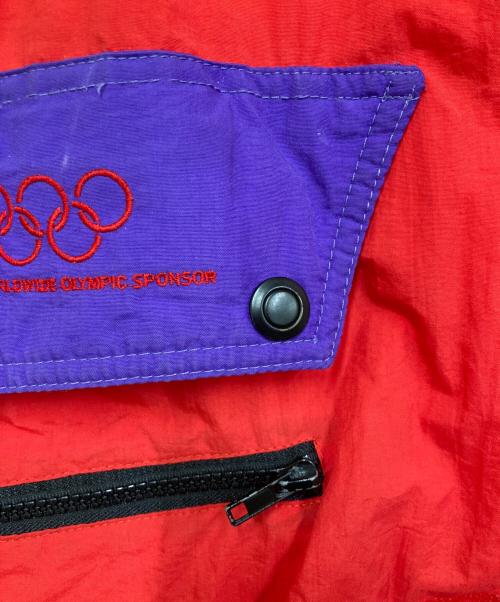 COMMUNICORP（コミュニコープ）COMMUNICORP (コミュニコープ) 中綿ブルゾン レッド サイズ:SIZE Lの古着・服飾アイテム