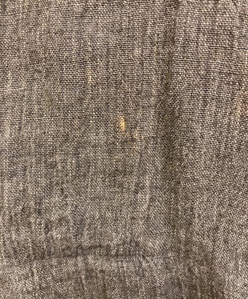 ISSEY MIYAKE（イッセイミヤケ）ISSEY MIYAKE (イッセイミヤケ) リネンシャツ カーキ サイズ:SIZE Mの古着・服飾アイテム