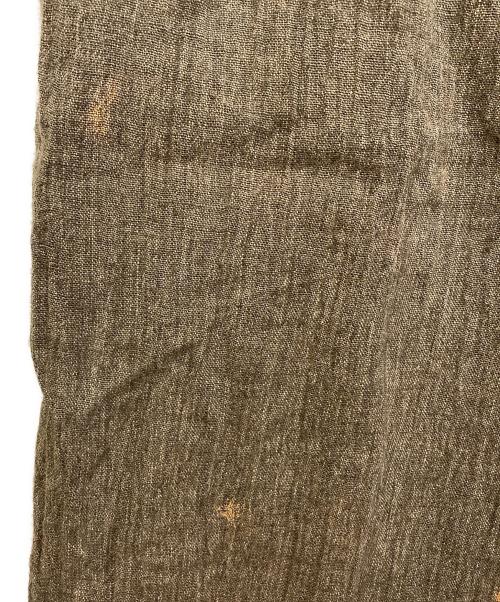 ISSEY MIYAKE（イッセイミヤケ）ISSEY MIYAKE (イッセイミヤケ) リネンパンツ カーキ サイズ:SIZE Sの古着・服飾アイテム