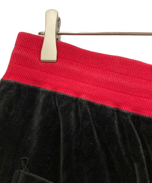 24karats（トゥエンティーフォーカラッツ）24karats (トゥエンティーフォーカラッツ) ベロアセットアップ ブラック サイズ:Lの古着・服飾アイテム