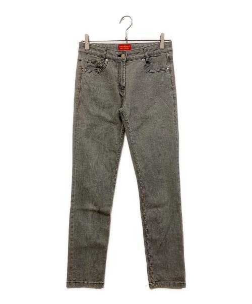 Vivienne Westwood RED LABEL（ヴィヴィアンウエストウッドレッドレーベル）Vivienne Westwood RED LABEL (ヴィヴィアンウエストウッドレッドレーベル) デニムパンツ グレー サイズ:SIZE Mの古着・服飾アイテム