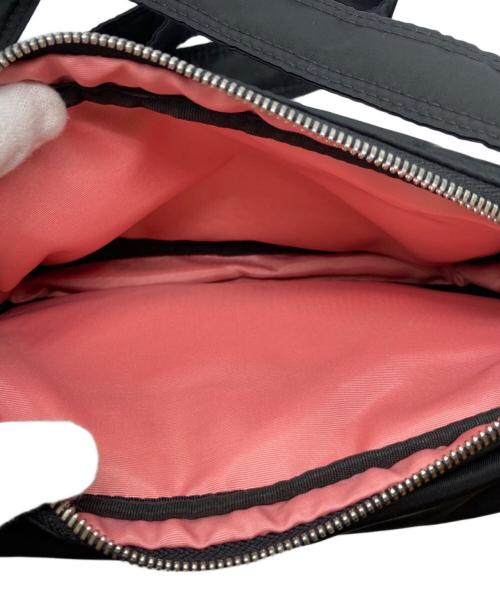 SELENT ETHER（セレーンエテール）SELENT ETHER (セレーンエテール) ナイロンショルダーバッグ ブラックの古着・服飾アイテム