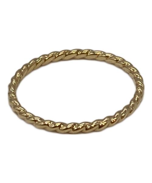 ete（エテ）ete (エテ) レイヤードツイストリング サイズ:9号の古着・服飾アイテム