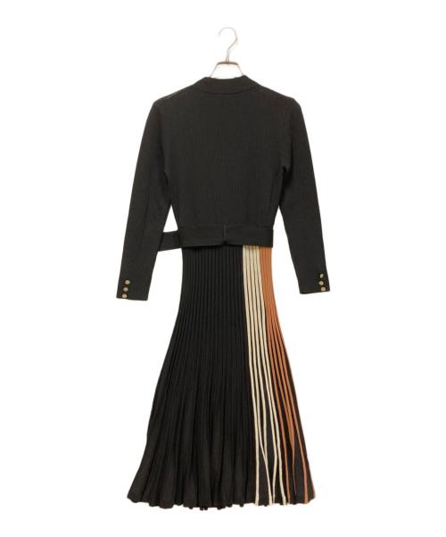 Diagram（ダイアグラム）Diagram (ダイアグラム) ニットワンピース ブラック サイズ:36の古着・服飾アイテム