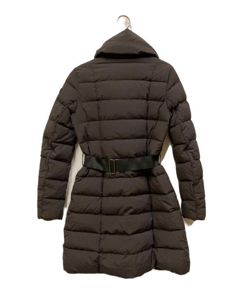 TATRAS（タトラス）TATRAS (タトラス) TERESA LONG BELT DOWN COAT/ﾃﾚｻﾛﾝｸﾞﾍﾞﾙﾄﾀﾞｳﾝｺｰﾄ ブラウン サイズ:SIZE 1の古着・服飾アイテム