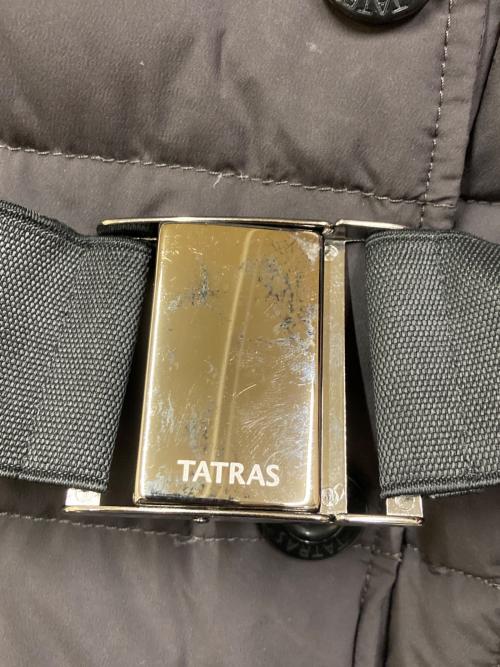 TATRAS（タトラス）TATRAS (タトラス) TERESA LONG BELT DOWN COAT/ﾃﾚｻﾛﾝｸﾞﾍﾞﾙﾄﾀﾞｳﾝｺｰﾄ ブラウン サイズ:SIZE 1の古着・服飾アイテム