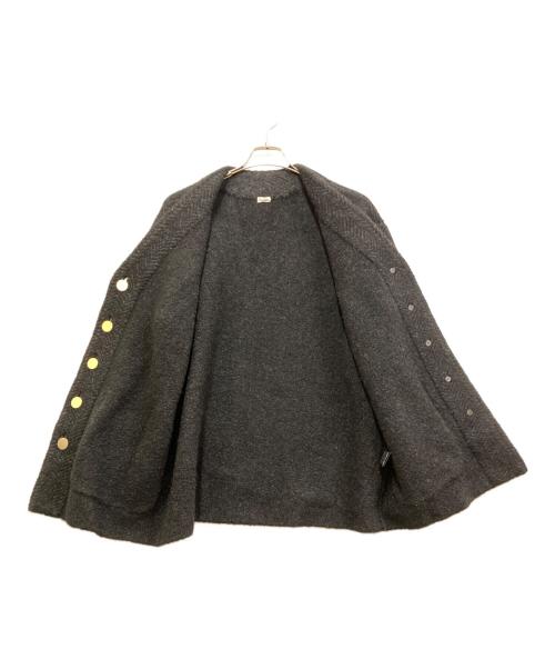 BRILL（ブリル）BRILL (ブリル) JQ KNIT JACKET ブラック サイズ:FREEの古着・服飾アイテム