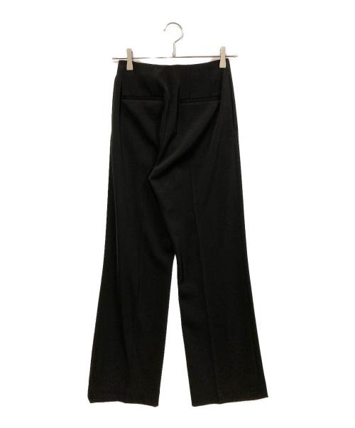 MARW UNITED ARROWS（マルゥ ユナイテッドアローズ）MARW UNITED ARROWS (マルゥ ユナイテッドアローズ) ツイルフレアパンツ ブラック サイズ:SIZE 34の古着・服飾アイテム