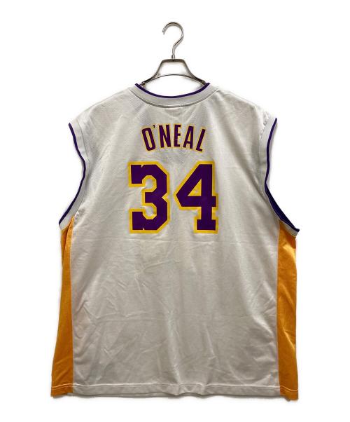 REEBOK（リーボック）REEBOK (リーボック) ゲームシャツ ホワイト サイズ:SIZE 2XLの古着・服飾アイテム