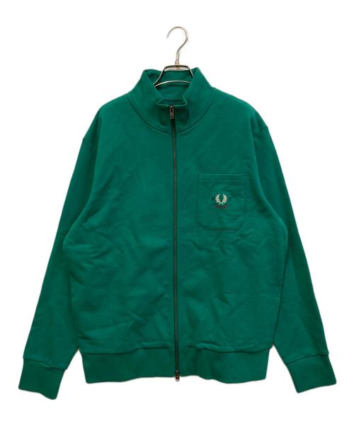 FRED PERRY（フレッドペリー）FRED PERRY (フレッドペリー) 1952 Zip Through Sweatshirt グリーン サイズ:L 未使用品の古着・服飾アイテム