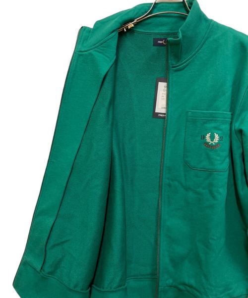 FRED PERRY（フレッドペリー）FRED PERRY (フレッドペリー) 1952 Zip Through Sweatshirt グリーン サイズ:L 未使用品の古着・服飾アイテム