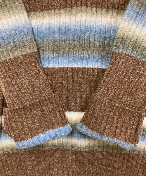 PRANK PROJECT（プランクプロジェクト）PRANK PROJECT (プランクプロジェクト) Blur Border Rugger Knit マルチカラー サイズ:-の古着・服飾アイテム