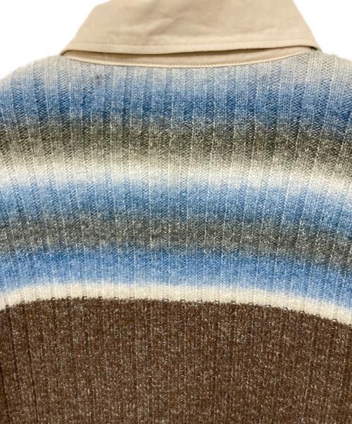 PRANK PROJECT（プランクプロジェクト）PRANK PROJECT (プランクプロジェクト) Blur Border Rugger Knit マルチカラー サイズ:-の古着・服飾アイテム