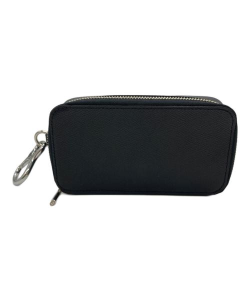 epoi（エポイ）Epoi (エポイ) レザーポーチ ブラックの古着・服飾アイテム