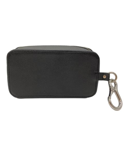 epoi（エポイ）Epoi (エポイ) レザーポーチ ブラックの古着・服飾アイテム